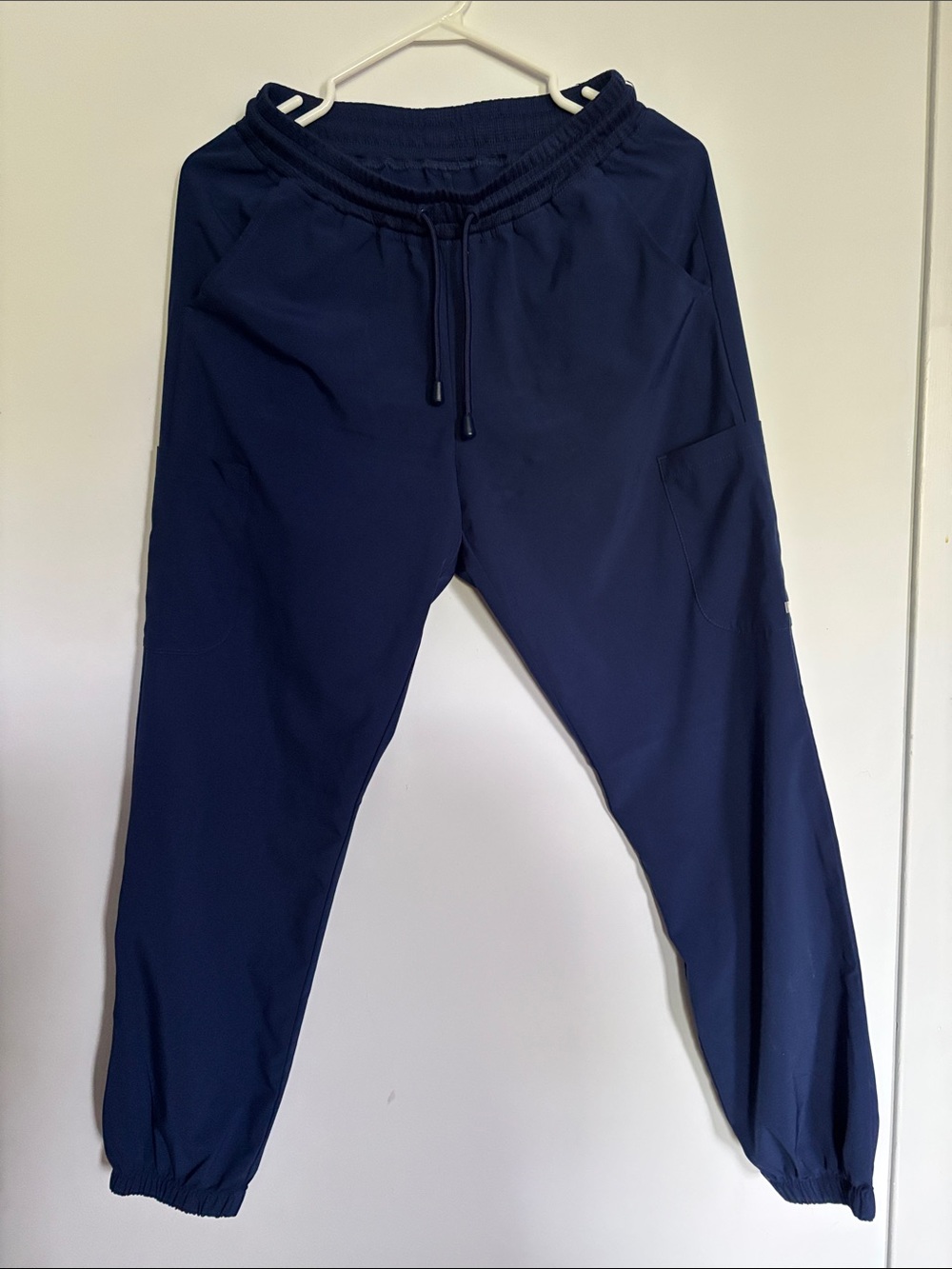 Men's Navy Drawstring Jogger Pants
